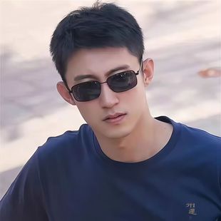 小方框墨镜男士 开车专用 太阳镜欧美跨境小框眼镜钓鱼经典 潮流时尚