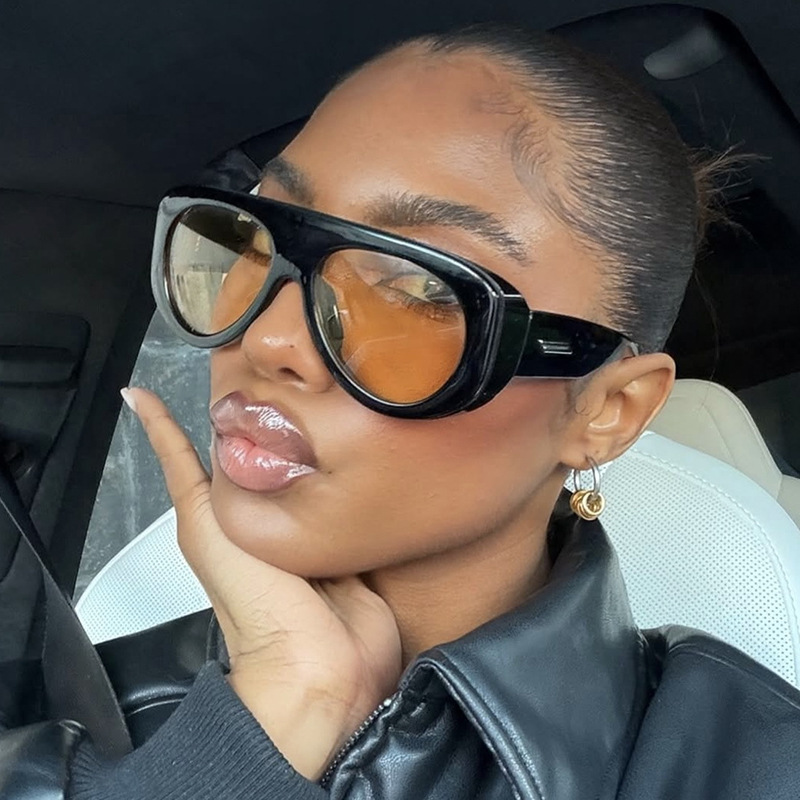 飞行员蛤蟆形太阳镜2025新款欧美辣妹时尚墨镜女街拍防晒太阳眼镜