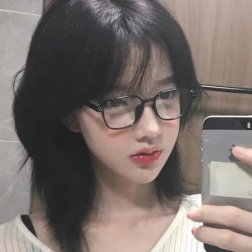 韩版复古小方框TR90素颜眼镜防蓝光可配度数近视平光镜女圆脸显瘦