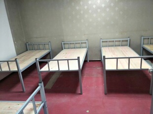 北京铁艺床 铁架床 90-120厘米单人床员工学生宿舍床公寓床架子床