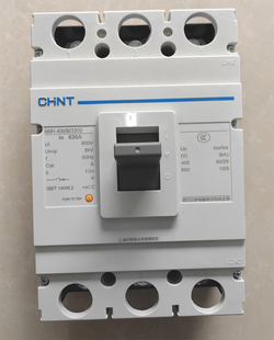 正泰断路器 塑料外壳式断路器NM1-630S/3300 630A塑壳断路器3P630