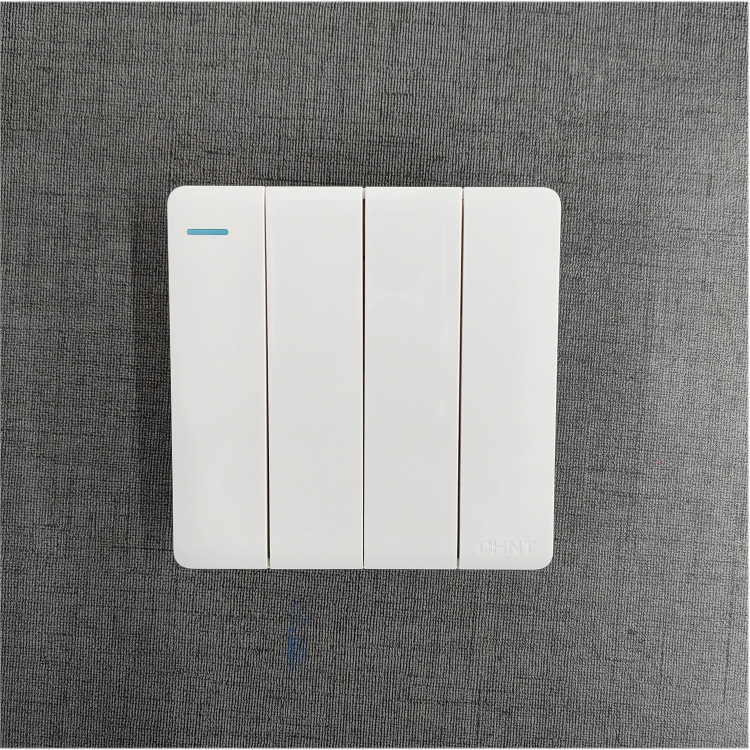 正泰开关插座86型 NEW2U系列NEW2-U00800A四联双控开关 四开双控