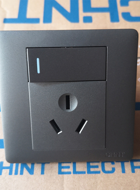 正泰插座面板86型 NEW2N-41516一开三孔16安空调热水器插座免插拔