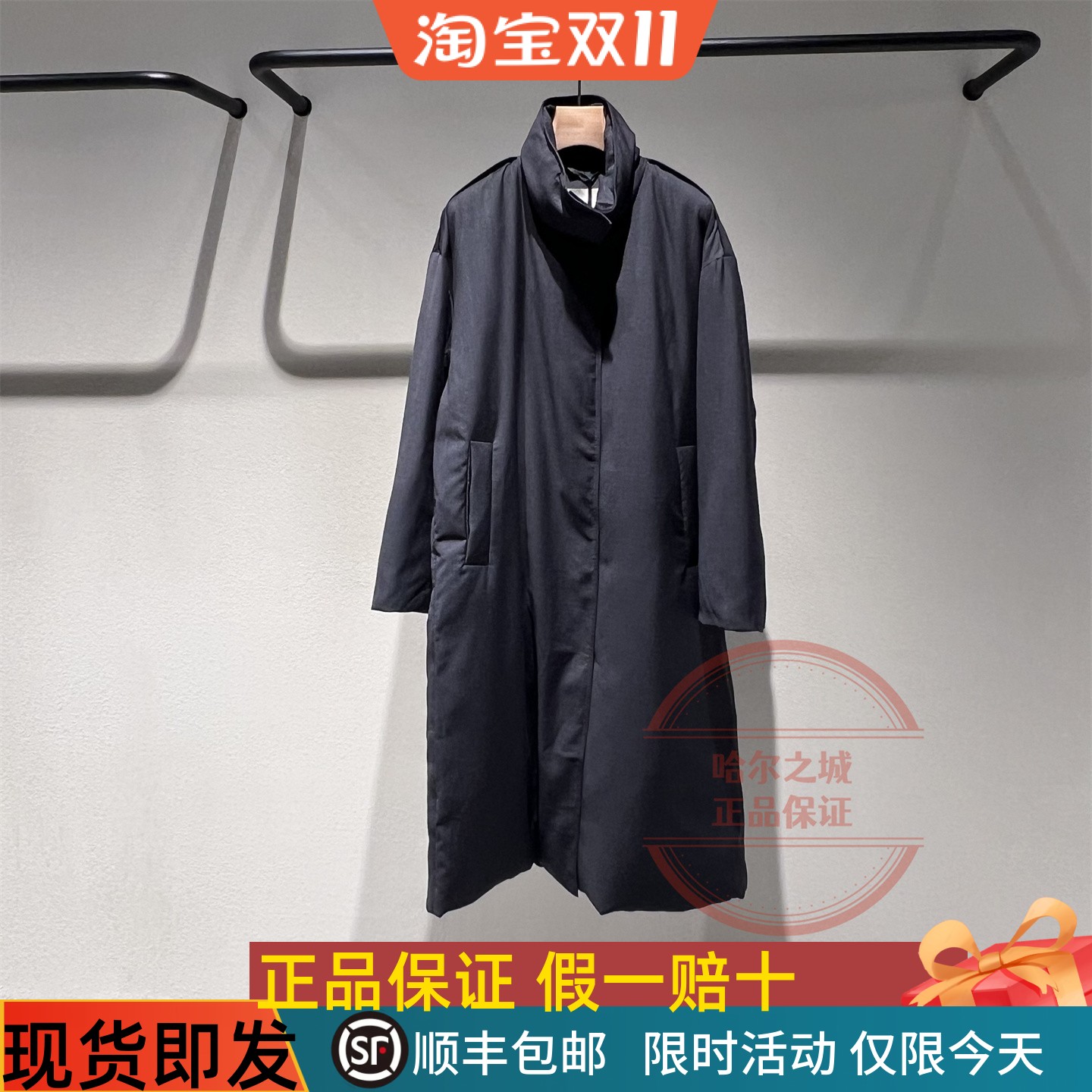 国内正品代购保暖长款鹅绒服