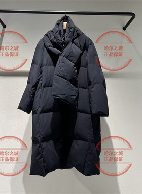 速发 LESS商场同款2025冬款2PBC17460保暖加厚长款泡芙鹅绒羽绒服