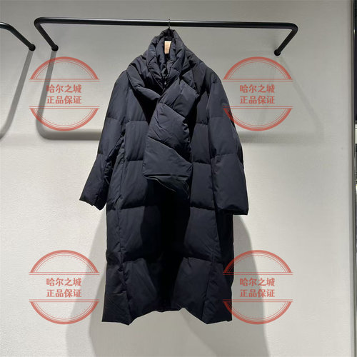 保暖加厚长款泡芙鹅绒羽绒服