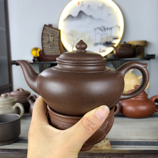 300毫升原矿黄龙山老紫泥全手工