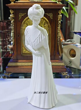 英国原产Royal worcester精骨瓷下午茶时光淑女瓷偶家居装饰摆件