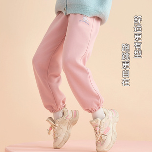 HELLO KITTY/凯蒂猫儿童时尚卡通春秋款休闲裤子女童束脚运动卫裤