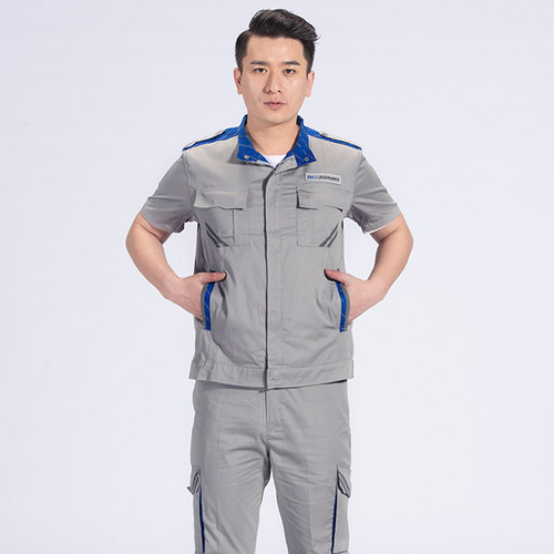 夏季一汽大众短袖工作服