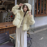 新款帽子两用可当包设计感短款羽绒服21C119-1617-P295-K439，女装羽绒服，2C119