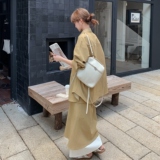 慵懒风衬衫外套撞色拼接半裙套装2C119-1026-P195-K318，女装套装/套裙，2C119