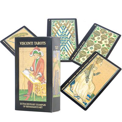 12*7 新款 Visconti Tarot 维斯康提塔罗牌神谕卡 英文版桌游卡牌