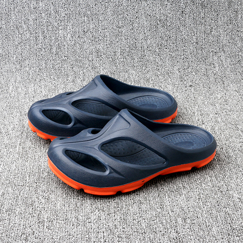 质轻便简约静音防滑包头居家拖鞋