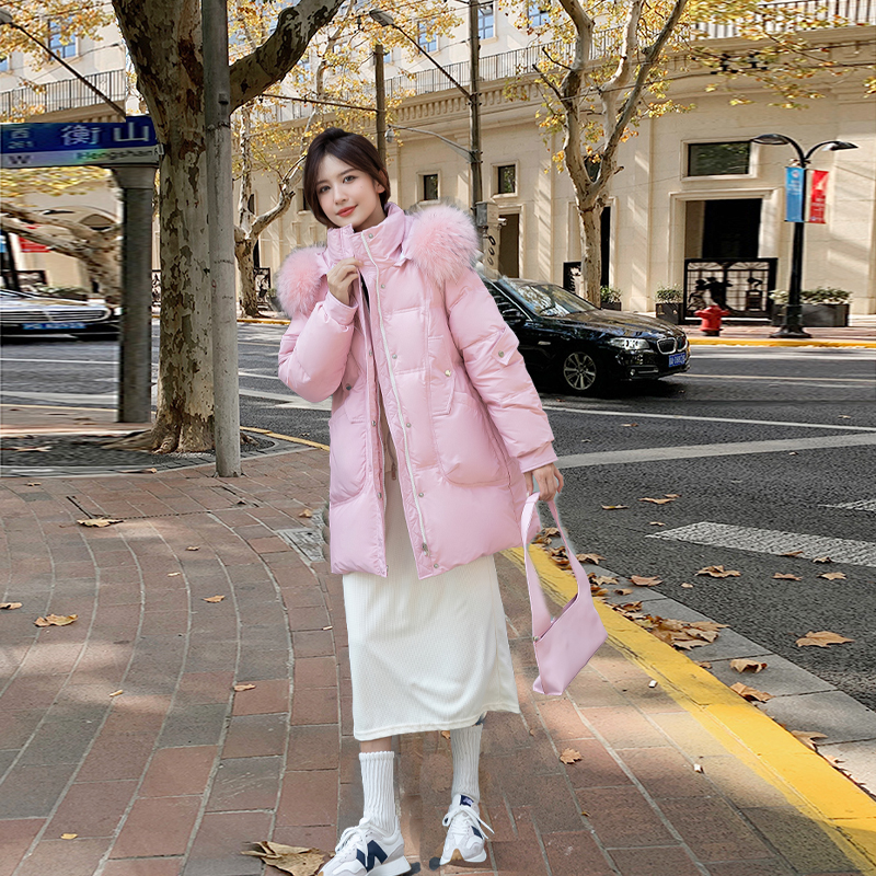 2023新曼羽兰0202羽绒服九成品半成品立领面包服衣皮衣壳翻新定做