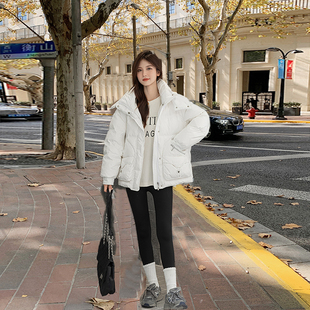 2023新曼羽兰201羽绒服九成品半成品立领面包服韩版 衣皮衣壳翻新