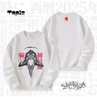 TOPIZ.EVA联名卫衣男初号机日系动漫二次元 痛衣宽松外套秋季