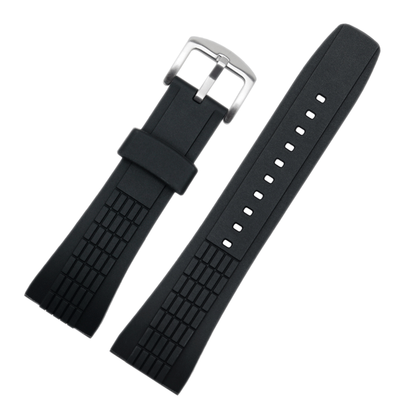 代用SEIKO精工VELATURA/SRH系列SPC007运动防水硅胶手表带 男26MM