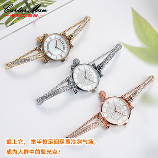 AR1926满天星 AR11244 卡特文女款 不锈钢手表带适用阿玛尼AR11686