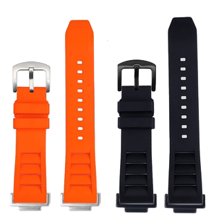 氟橡胶表带适用卡西欧G-SHOCK小方块改装款DW5600/5610 GW-B5600