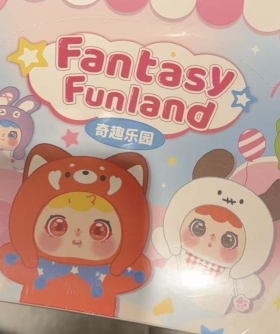 正版Fantasy Funland奇趣乐园毛绒盲盒摆件手办礼物潮流玩具公仔
