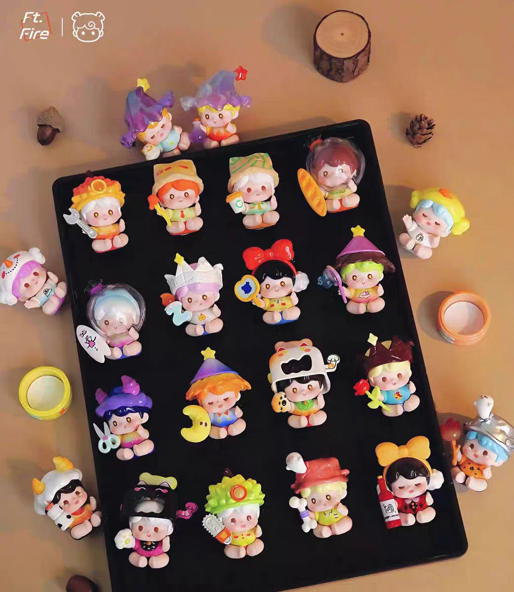 正版YOYO看YO72变系列迷你盲盒潮流玩具可爱公仔手办摆件女孩礼物