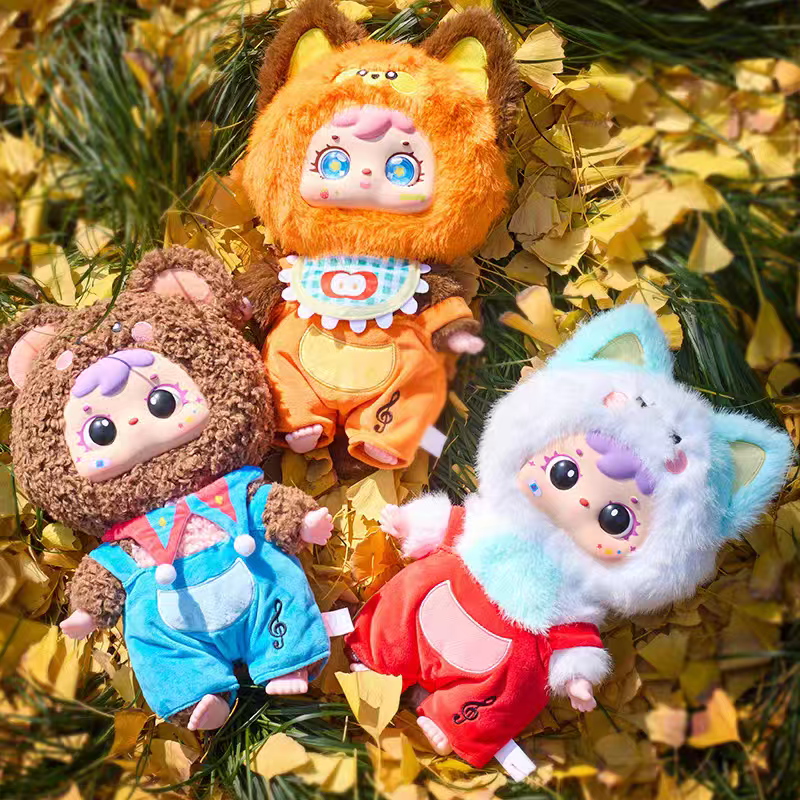 三小毛(Samuel)童话王国400%体毛绒娃娃潮玩盲盒可爱公仔生日礼物