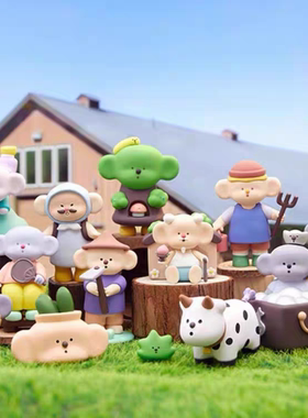 种KAN得KAN系列盲盒潮玩公仔可爱少女手办摆件朴坊 KANKAN DAILY