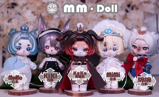 正版MMdoll绵绵的异世界冒险BJD兽体盲盒可动人偶摆件玩具公仔女