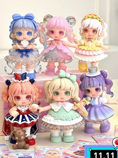 新品Miana小米娜盲盒2代幻遇乐园潮玩可爱娃娃女生手办摆件礼物