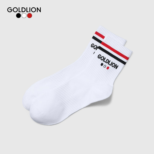 Goldlion/金利来中筒袜抗菌消臭透气长袜女袜单双装SN