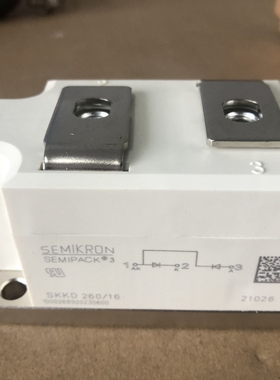 西门康SEMIKRON 整流二极管SKKD260/22H4  SKKD380/16变频器充电