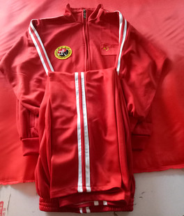 秋冬新款红色儿童成人套装运动文武学校武术 散打衣服搏击训练服