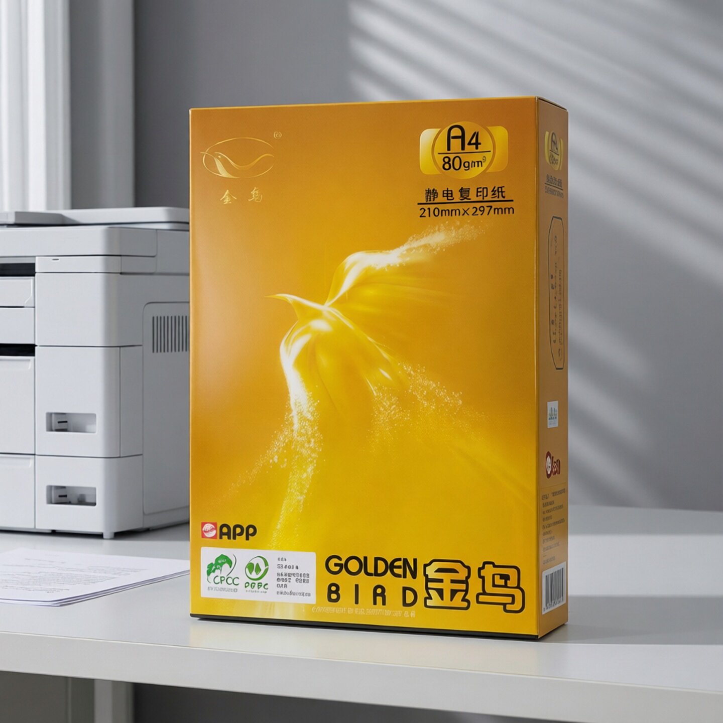 幸运鸟A480g复印纸整箱包邮