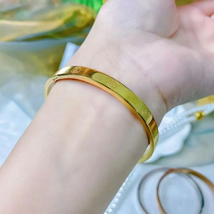 泰国佛牌正品 龙婆瑞2567年招米手镯 男女同款手链钛钢材质不掉色