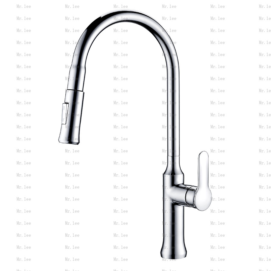 北美cupc抽拉无铅冲洗模式龙头