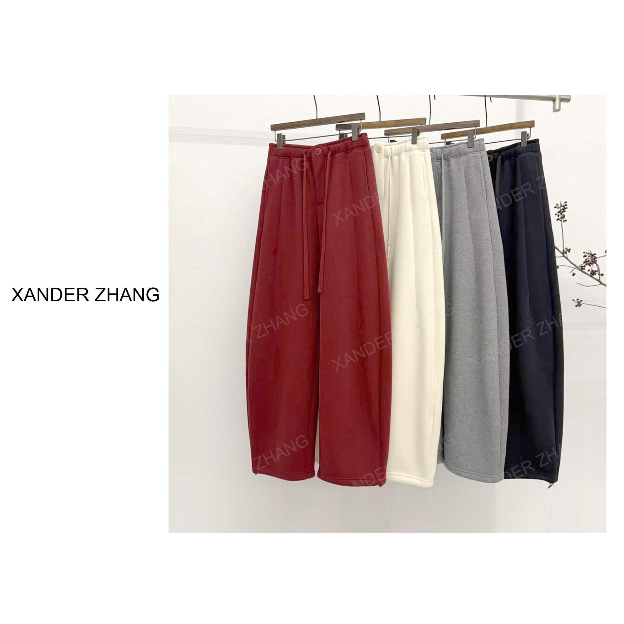 高品质立体裁剪加厚加绒窄版弯刀卫裤YBTR1J920百搭减龄显瘦,女装/女士精品,休闲裤,淘宝优惠券,粉丝福利购,淘宝优惠卷