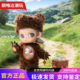 POPMART泡泡玛特Zsiga向往之处1 8可动人偶毛绒嘎子姐姜饼人玩具
