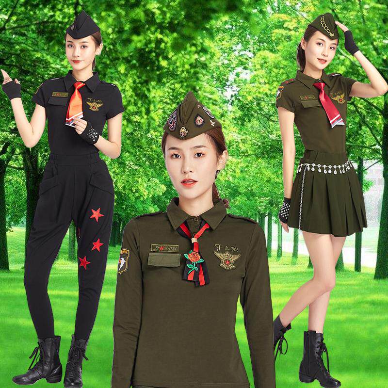 2026全新水兵舞广场舞长袖T恤