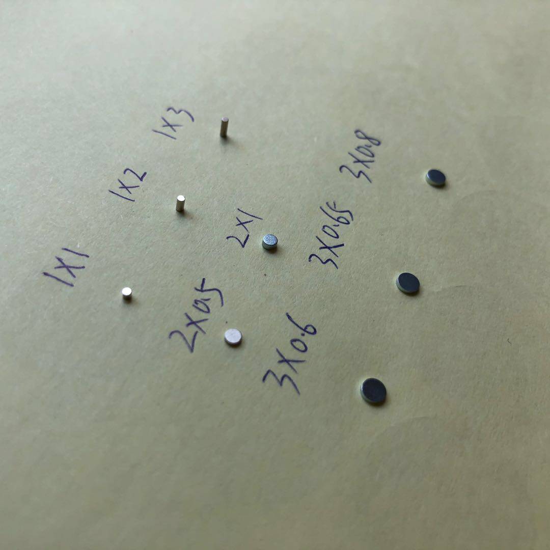 一件包邮圆形迷你强磁铁直径1 吸铁石/磁铁/强磁/