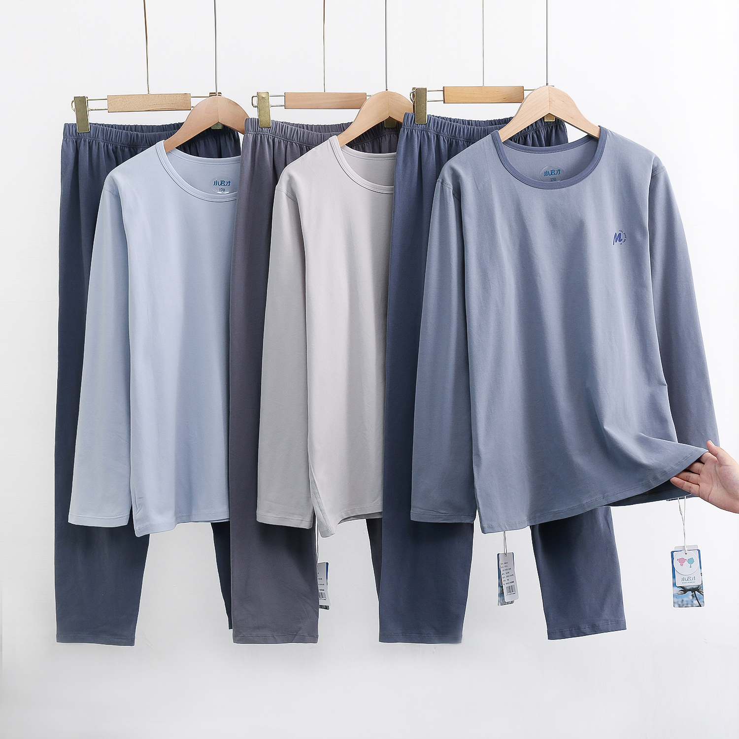 小君才胖男童秋衣秋裤套装