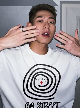 重磅NOAH TRACH小众潮牌美式夏季纯棉宽松男士情侣短袖T恤