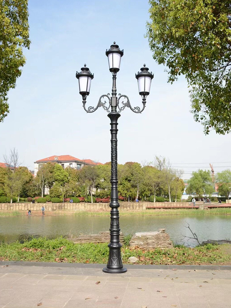LED欧式压铸铝防水防锈路灯