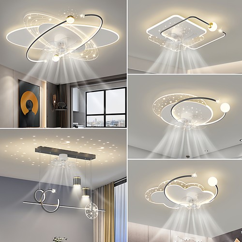 智能风扇灯2025新款客厅灯具套餐