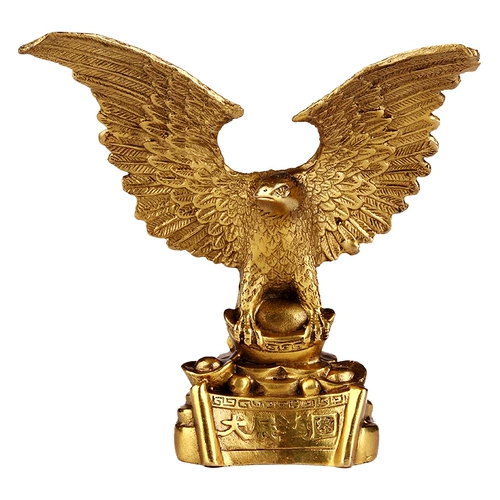 Pure Bonachaba Dapeng показывает, что Wing Eagle Eagle Swing Dragon Show Hongtu Office Craft Gifts Бизнес подарки