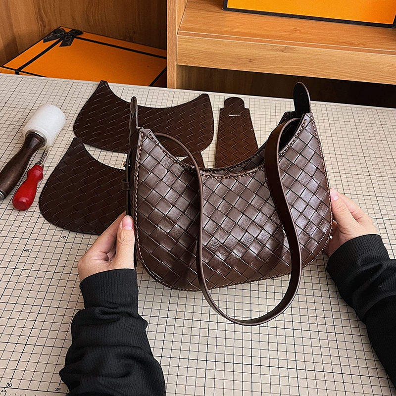 diy材料包自制编织腋下包