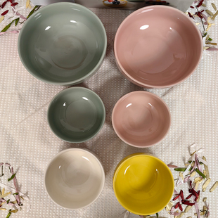 Staub碗陶瓷餐具珐宝自然秘境炻瓷碗饭碗瓷器家用汤碗厨房餐桌18