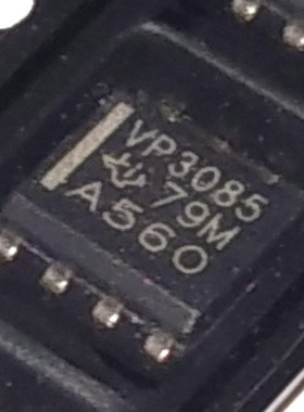 VP3085 SN65HVD3085EDR SOP8脚 全新RS485收发器芯片 贴片IC 順盛