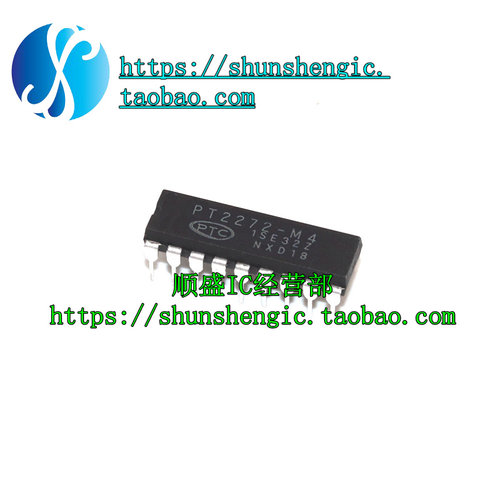 进口原装PTC 台湾 PT2272-M4 DIP-18 无线收发遥控芯片 全新原装