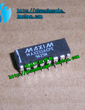 MAX232AEPE MAX232A DIP16脚 全新RS-232接口芯片 直插IC 顺盛